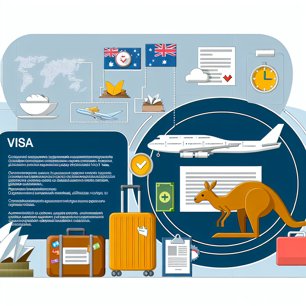 Understanding the visa requirements for Australian work visa